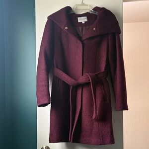 Cole Haan Women’s Wool Boucle Coat 10